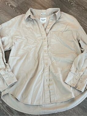 Abercrombie & Fitch Oversized Button Down